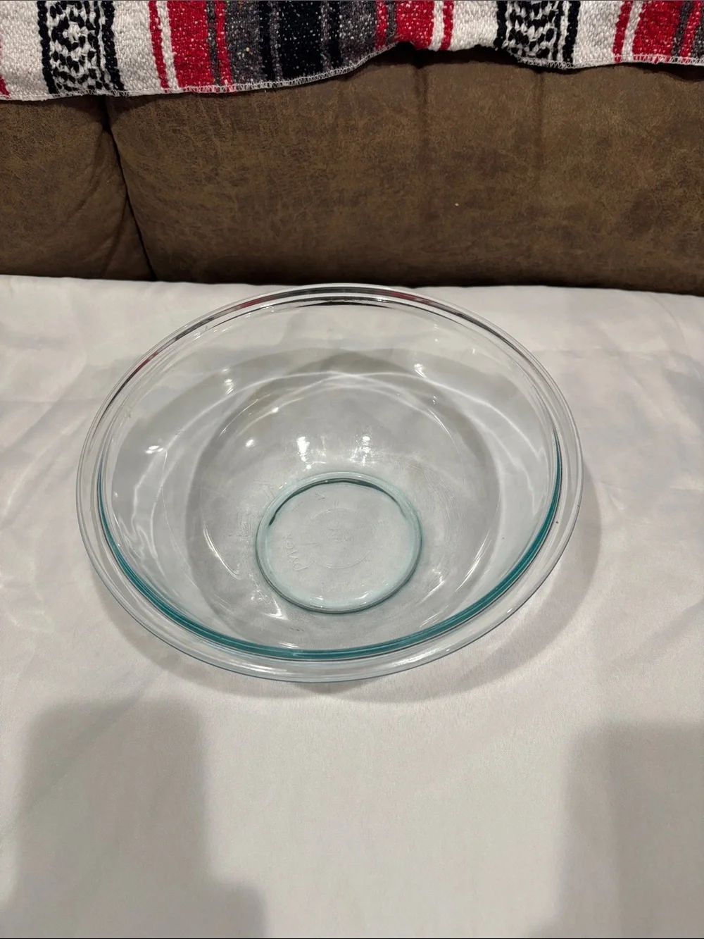 Pyrex Clear Glass 2.5 QT Mixing Bowl